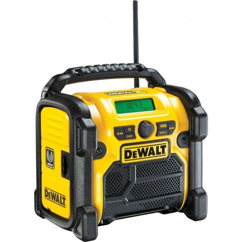 DEWALT - DCR020-QW XR Li-Ion Ραδιόφωνο DAB+/FM (Solo) 3 DEWALT - DCR020-QW XR Li-Ion Ραδιόφωνο DAB+/FM (Solo)
