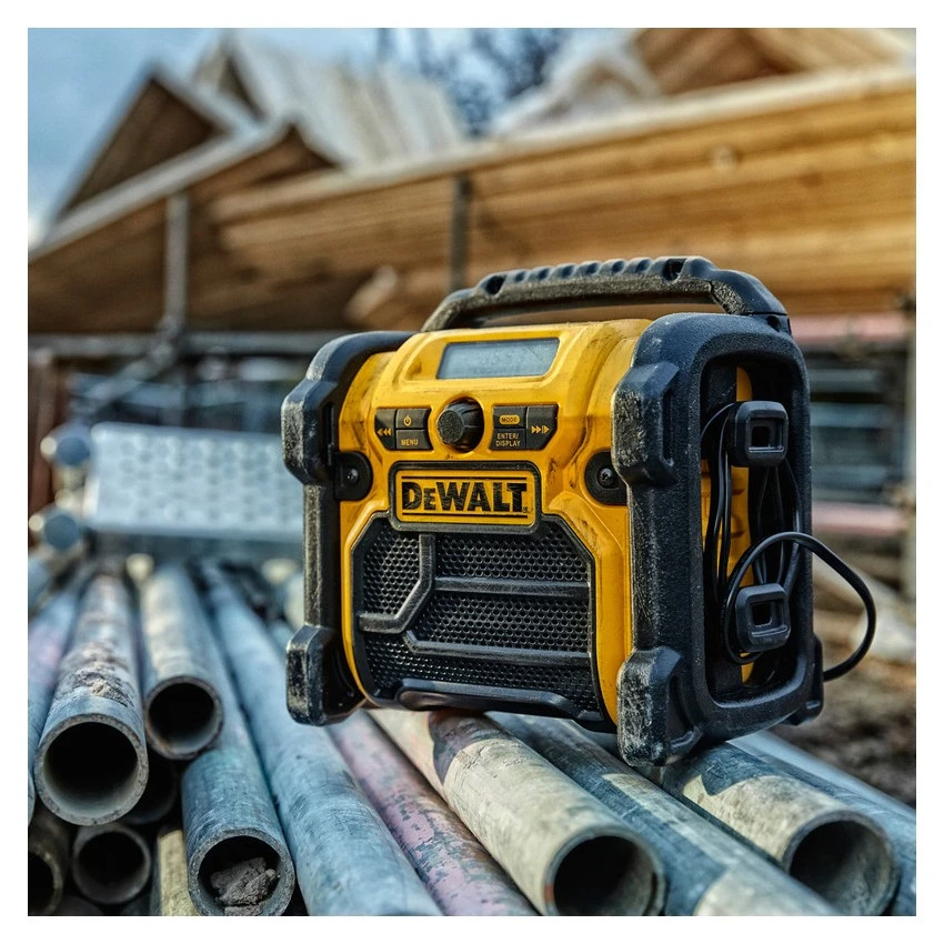 DEWALT - DCR020-QW XR Li-Ion Ραδιόφωνο DAB+/FM (Solo) 4 DEWALT - DCR020-QW XR Li-Ion Ραδιόφωνο DAB+/FM (Solo) - Image 2