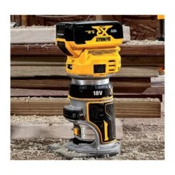 DEWALT - DCW600N-XJ Ρούτερ Σταθερής Βάσης 18V (Solo) 5 DEWALT - DCW600N-XJ Ρούτερ Σταθερής Βάσης 18V (Solo) -Ergalia Κατάστημα dcw600n 1