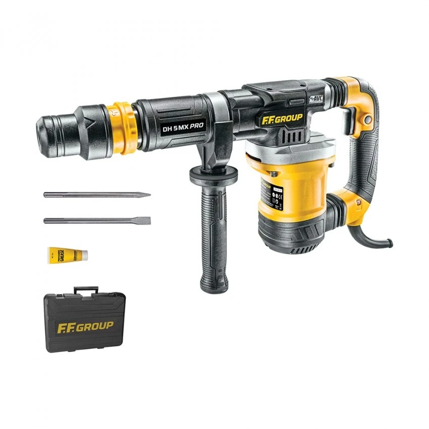F.F. GROUP - DH 5MX PRO Κρουστικό Σκαπτικό Πιστολέτο SDS-MAX 1500W 3 F.F. GROUP - DH 5MX PRO Κρουστικό Σκαπτικό Πιστολέτο SDS-MAX 1500W