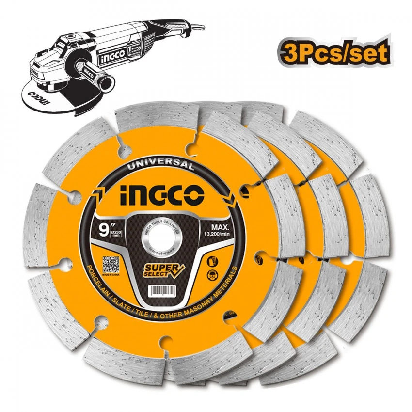 INGCO - DMD0123023 Διαμαντόδισκος Δομικών 230mm 3 INGCO - DMD0123023 Διαμαντόδισκος Δομικών 230mm