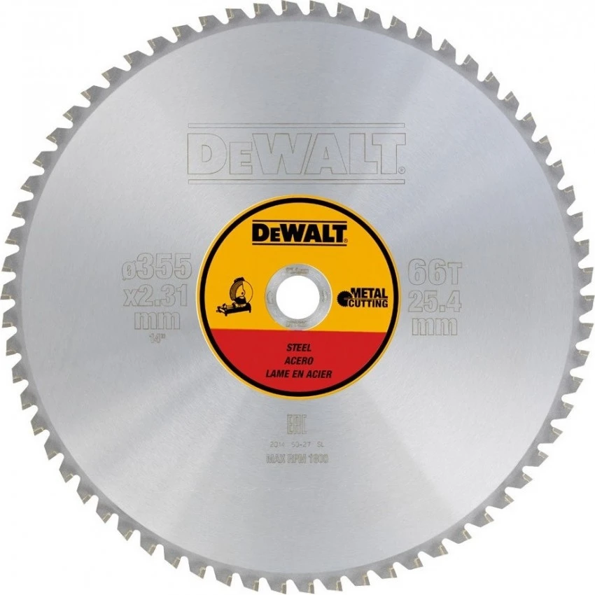 DEWALT - DT1926-QZ Δίσκος Κοπής Σταθερού Δισκοπρίονου 355 X25.4 X66T 3 DEWALT - DT1926-QZ Δίσκος Κοπής Σταθερού Δισκοπρίονου 355 X25.4 X66T