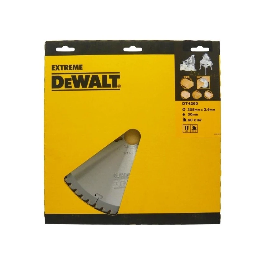 DEWALT - DT4260-QZ Δίσκος Κοπής 60 Δόντια 305 X 2.6mm 3 DEWALT - DT4260-QZ Δίσκος Κοπής 60 Δόντια 305 X 2.6mm