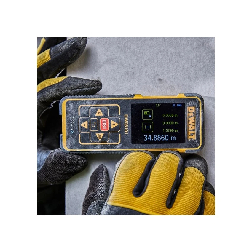 DEWALT - DW03101-XJ Μετρητής Απόστασης Λεϊζερ DW 100m 4 DEWALT - DW03101-XJ Μετρητής Απόστασης Λεϊζερ DW 100m - Image 2