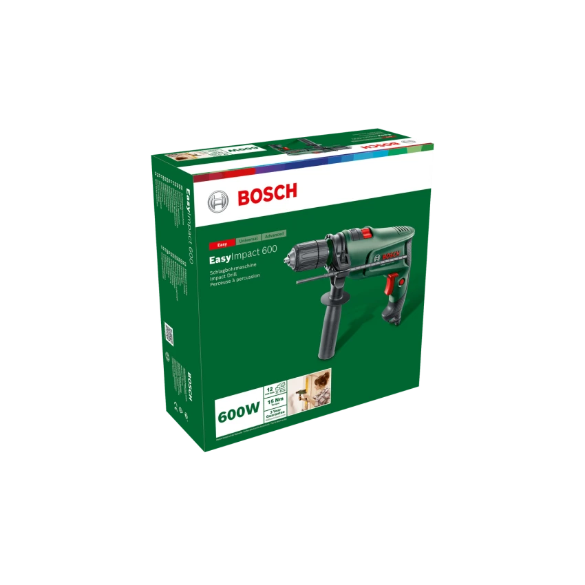 BOSCH ΕΡΑΣΙΤΕΧΝΙΚΑ - EasyImpact 600 Κρουστικό Δράπανο 600W 5 BOSCH ΕΡΑΣΙΤΕΧΝΙΚΑ - EasyImpact 600 Κρουστικό Δράπανο 600W - Image 3
