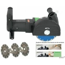 EIBENSTOCK - EMF 180.2 Φρέζα Αυλακώσεως - Καναλοποιός 180mm 2300W -Ergalia Κατάστημα emf 1802 4