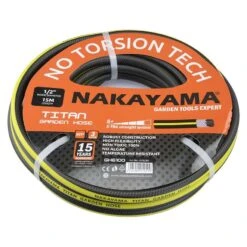 NAKAYAMA - GH6600 Λάστιχο Titan 3 Επιστρώσεις 5/8'' 50m