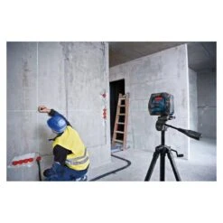BOSCH - GLL 2-15 G Professional Λέιζερ Γραμμών με Στήριγμα LB 10 & DK 10 σε Κασετίνα -Ergalia Κατάστημα gll 2 15 g professional lb 10 dk 10 1 2
