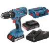 BOSCH - GSB 18V-21 Κρουστικό Δραπανοκατσάβιδο 18V (2x2.0Ah) 2 BOSCH - GSB 18V-21 Κρουστικό Δραπανοκατσάβιδο 18V (2x2.0Ah) -Ergalia Κατάστημα gsb 18v 21 18v 2x20ah