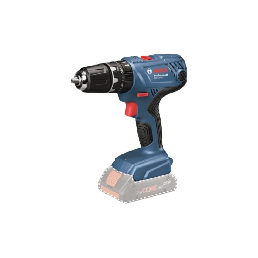 BOSCH - GSB 18V-21 Κρουστικό Δραπανοκατσάβιδο 18V (Solo) 3 BOSCH - GSB 18V-21 Κρουστικό Δραπανοκατσάβιδο 18V (Solo)