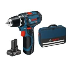 BOSCH - GSR 12V-15 Δραπανοκατσάβιδο Μπαταρίας (1x2.0Ah, 1x4.0Ah)