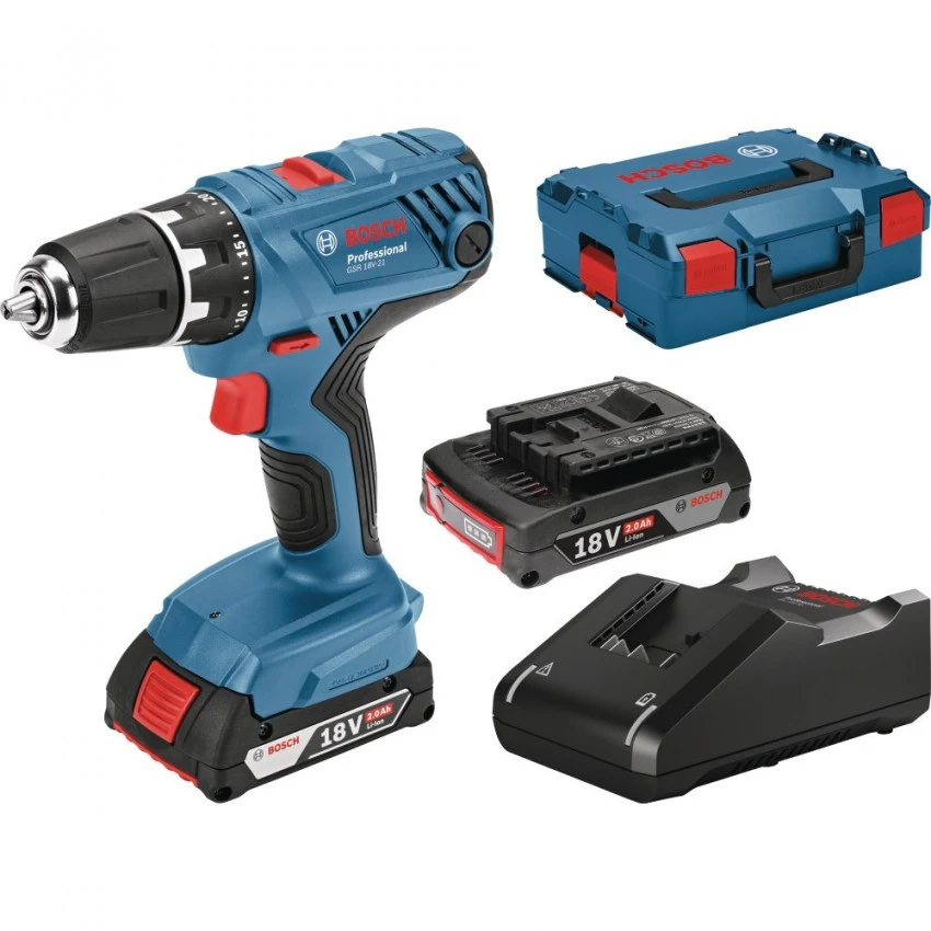 BOSCH - GSR 18V-21 Δραπανοκατσάβιδο 18V (2x2.0Ah) 3 BOSCH - GSR 18V-21 Δραπανοκατσάβιδο 18V (2x2.0Ah)