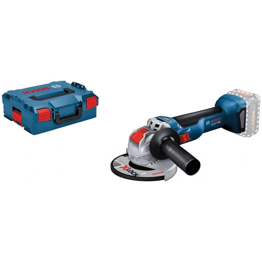 BOSCH - GWX 18V-10 Professional Γωνιακός Τροχός Μπαταρίας X-Lock (Solo) 3 BOSCH - GWX 18V-10 Professional Γωνιακός Τροχός Μπαταρίας X-Lock (Solo)