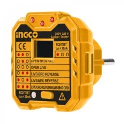 INGCO - HESST30002 Όργανο Ελέγχου Ορθής Καλωδίωσης Πρίζας