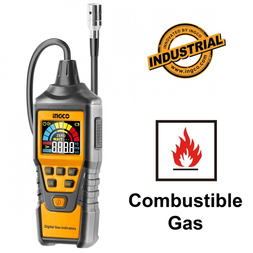 INGCO - HETGA01 Ψηφιακός Ανιχνευτής Διαρροής Αερίων 3 INGCO - HETGA01 Ψηφιακός Ανιχνευτής Διαρροής Αερίων