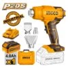 INGCO - HGLI20025 Πιστόλι Θερμού Αέρα Μπαταρίας 20V (1x4.0Ah) 2 INGCO - HGLI20025 Πιστόλι Θερμού Αέρα Μπαταρίας 20V (1x4.0Ah) -Ergalia Κατάστημα hgli20025 20v 1x40ah