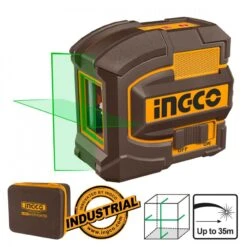 INGCO - HLL156601 Αυτοαλφαδιαζόμενο Πράσινο Laser Σταυρού 2 Ακτίνων