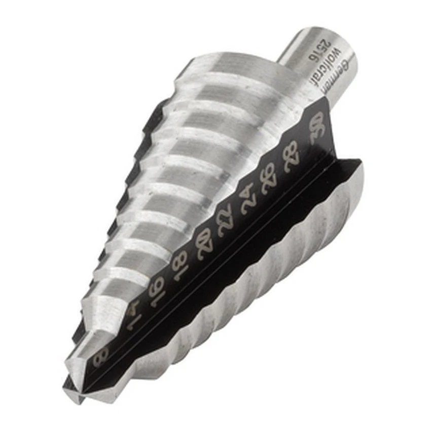 WOLFCRAFT - Τρυπάνι Διαβάθμισης HSS ∅8-30mm 3 WOLFCRAFT - Τρυπάνι Διαβάθμισης HSS ∅8-30mm
