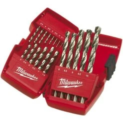 MILWAUKEE - HSS-G – DIN 338 Σετ Τρυπάνια Μετάλλου 19 τεμαχίων