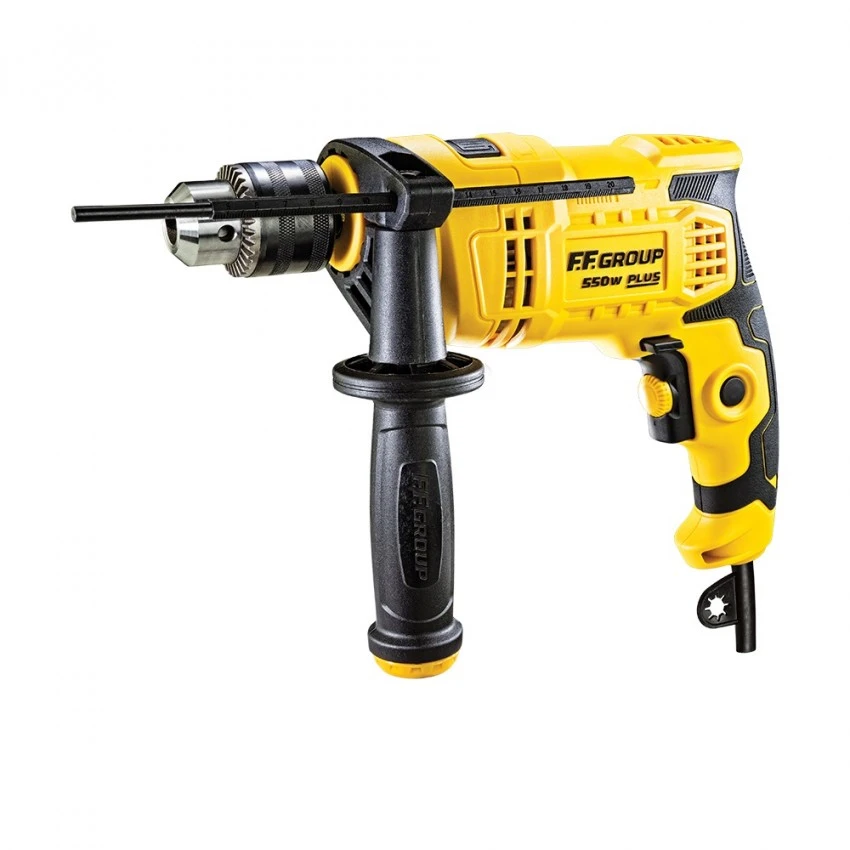 F.F. GROUP - ID 550 PLUS Κρουστικό Δράπανο 550W με Κλειδί Τσοκ 3 F.F. GROUP - ID 550 PLUS Κρουστικό Δράπανο 550W με Κλειδί Τσοκ