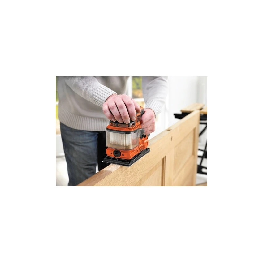 BLACK & DECKER - KA330EKA-QS Παλμικό Τριβείο Duosand 1/3 Φύλλου 270W 4 BLACK & DECKER - KA330EKA-QS Παλμικό Τριβείο Duosand 1/3 Φύλλου 270W - Image 2