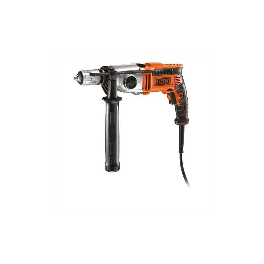 BLACK & DECKER - KR911K-QS Κρουστκό Δράπανο 2 Ταχυτήτων 910W 3 BLACK & DECKER - KR911K-QS Κρουστκό Δράπανο 2 Ταχυτήτων 910W