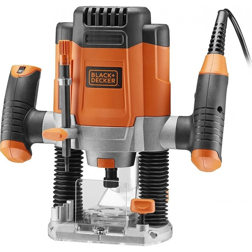 BLACK & DECKER - KW1200E-QS Βυθιζόμενο Ρούτερ 1200W 3 BLACK & DECKER - KW1200E-QS Βυθιζόμενο Ρούτερ 1200W