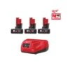 MILWAUKEE - M12 NRG-603 Μπαταρίες και Φορτιστής 2 MILWAUKEE - M12 NRG-603 Μπαταρίες και Φορτιστής -Ergalia Κατάστημα m12 nrg 603