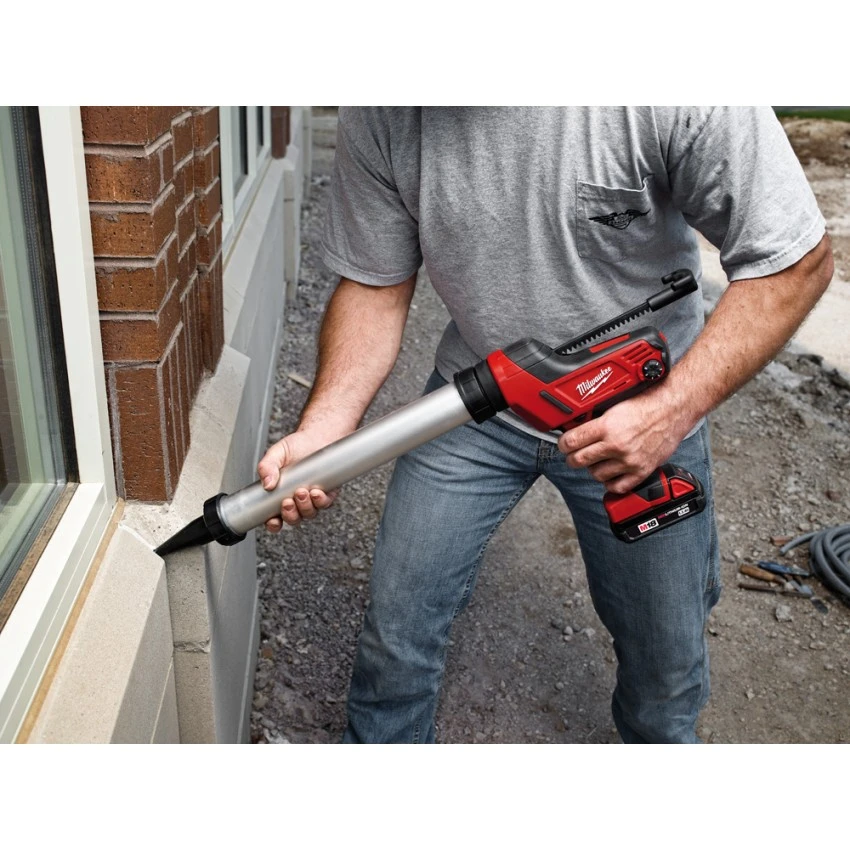 MILWAUKEE - M12 PCG/600A-201B M12™ Πιστόλι Σιλικόνης 600 ML (1x2Ah) 5 MILWAUKEE - M12 PCG/600A-201B M12™ Πιστόλι Σιλικόνης 600 ML (1x2Ah) - Image 3