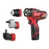 MILWAUKEE - M12BDDXKIT-202C M12™ Δραπανοκατσάβιδο Αποσπώμενων Κεφαλών