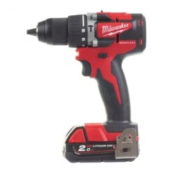 MILWAUKEE - M18™ CBLPD-202C Brushless Κρουστικό Δραπανοκατσάβιδο 18V (2x2.0Ah)