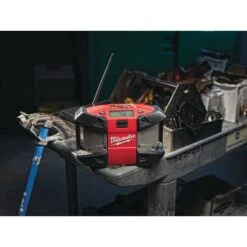 MILWAUKEE - M18 JSR-0 Ραδιόφωνο Εργοταξίου (Solo) 7 MILWAUKEE - M18 JSR-0 Ραδιόφωνο Εργοταξίου (Solo) -Ergalia Κατάστημα m18 jsr 0 1
