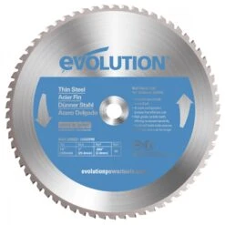 EVOLUTION - T355TCT-90CS Thin Steel Blade Δίσκος Κοπής Λεπτού Χάλυβα 355mm