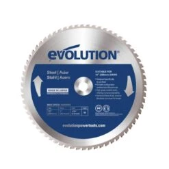 EVOLUTION - M255TCT-52MS Steelblade Δίσκος Κοπής Χάλυβα 255mm