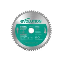 EVOLUTION - A210TCT-60CS Aluminium Blade Δίσκος Κοπής Αλουμινίου 210mm