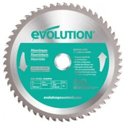 EVOLUTION - A180TCT-54CS Aluminium Blade Δίσκος Κοπής Αλουμινίου 180mm