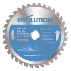 EVOLUTION - T180TCT-68CS Thin Steel Blade Δίσκος Κοπής Λεπτού Χάλυβα 180mm
