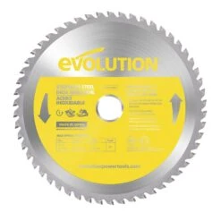 EVOLUTION - S210TCT-54CS Stainless Blade Δίσκος Κοπής Ανοξείδωτου Χάλυβα 210mm