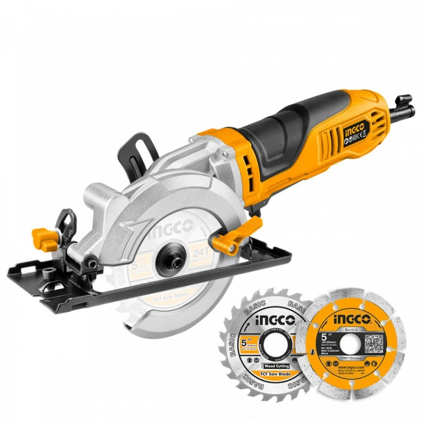 INGCO - MFS1251 Μίνι Δισκοπρίονο Ξύλου & Δομικών Υλικών 750W 3 INGCO - MFS1251 Μίνι Δισκοπρίονο Ξύλου & Δομικών Υλικών 750W