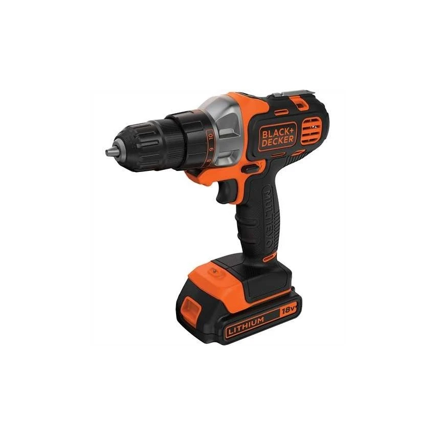 BLACK & DECKER - MT218K-QW Πολυεργαλείο Μπαταρίας 18V Με Κεφαλή Δραπανοκατσάβιδου 3 BLACK & DECKER - MT218K-QW Πολυεργαλείο Μπαταρίας 18V Με Κεφαλή Δραπανοκατσάβιδου