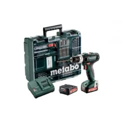 METABO - PowerMaxx SB 12 Set Κρουστικό Δραπανοκατσάβιδο Μπαταρίας 12V
