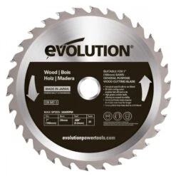 EVOLUTION - GW185TCT-24 Woodblade Δίσκος Κοπής Ξύλου 185mm