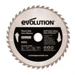 EVOLUTION - GW255TCT-40 Woodblade Δίσκος Κοπής Ξύλου 255mm