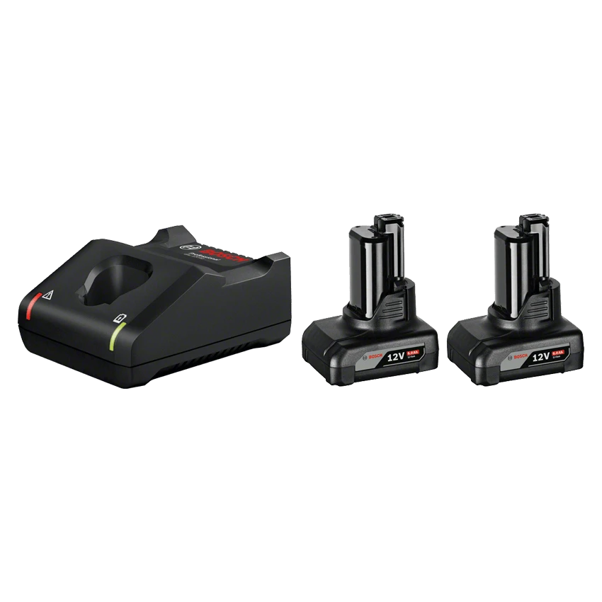 BOSCH - Set Φορτιστής GAL 12V-40 + 2 μπαταρίες GBA 12V 6.0Ah 3 BOSCH - Set Φορτιστής GAL 12V-40 + 2 μπαταρίες GBA 12V 6.0Ah