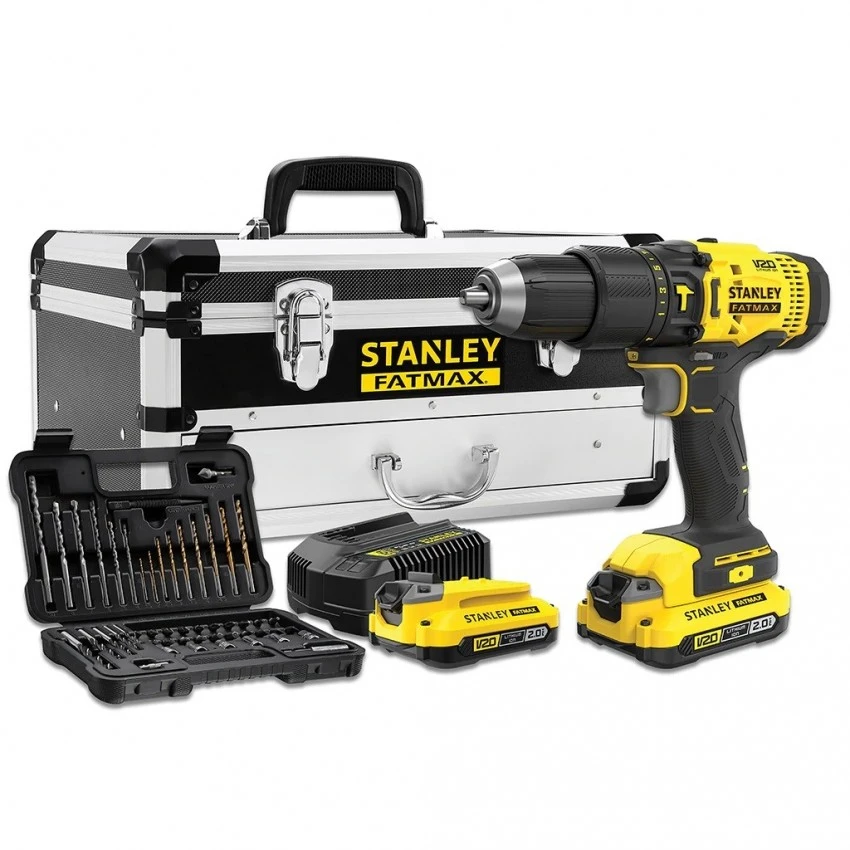 STANLEY - SFMCD711D2F-QW FATMAX® V20 Σετ Κρουστικό Δραπ/δο 18V με 50 εξαρτήματα (2x2.0Ah) 3 STANLEY - SFMCD711D2F-QW FATMAX® V20 Σετ Κρουστικό Δραπ/δο 18V με 50 εξαρτήματα (2x2.0Ah)