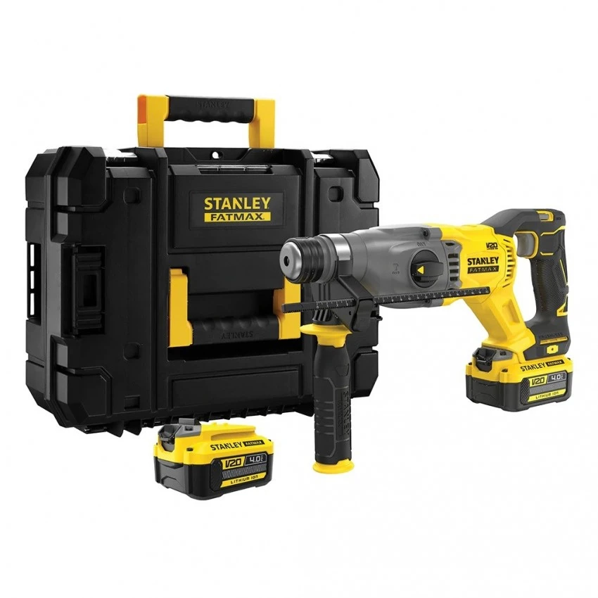 STANLEY - SFMCH900M22-QW FATMAX® 20V BRUSHLESS SDS PLUS Πιστολέτο 18V (2x4.0Ah) 3 STANLEY - SFMCH900M22-QW FATMAX® 20V BRUSHLESS SDS PLUS Πιστολέτο 18V (2x4.0Ah)