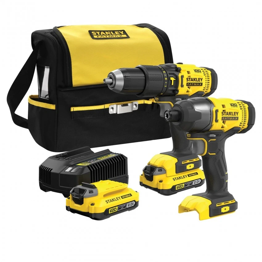 STANLEY - SFMCK465D2S-QW FATMAX V20 18V Σετ Εργαλείων Μπαταρίας 3 STANLEY - SFMCK465D2S-QW FATMAX V20 18V Σετ Εργαλείων Μπαταρίας