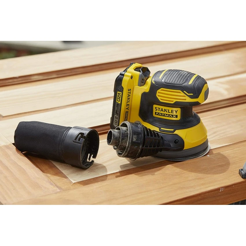 STANLEY - SFMCW220D1S-QW FATMAX® V20 18V Έκκεντρο Περιστροφικό Τριβείο (1x2.0Ah) 5 STANLEY - SFMCW220D1S-QW FATMAX® V20 18V Έκκεντρο Περιστροφικό Τριβείο (1x2.0Ah) - Image 3