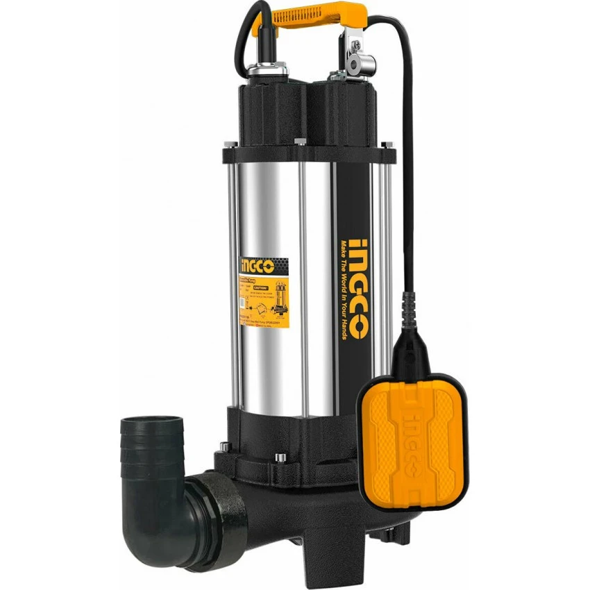 INGCO - SPDB15008 Υποβρύχια Αντλία INOX με Κοπτήρα Λυμάτων 1500W 3 INGCO - SPDB15008 Υποβρύχια Αντλία INOX με Κοπτήρα Λυμάτων 1500W