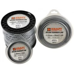 KRAFT - Square Alu Νήμα Κοπής 4mm 29m